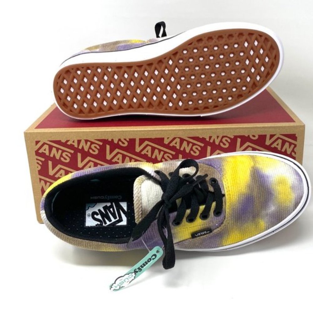 💖MEGA SALE💖VANS Comfycush Era Blotched Velvet Womens Size Sneakers VN0A3WM92QD - Picture 6 of 16